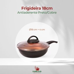 Kit Premium Antiaderente – Leiteira 14 Cm + Frigideira 18 Cm - 6