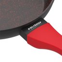 Ver imagem 4 de Panela Sauté Grand 24cm Ichef Home Vermelha Polishop Shark Series | Vermelho