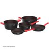 Panela Sauté Grand 24cm Ichef Home Vermelha Polishop Shark Series | Vermelho - 7