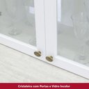Ver mais imagens de Cozinha Compacta de 6 Peças com Cristaleira Branco