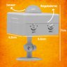 Sensor De Presença Movimento Iluminação Infravermelho Alarme Ip20 Excelente Acabamento - 5