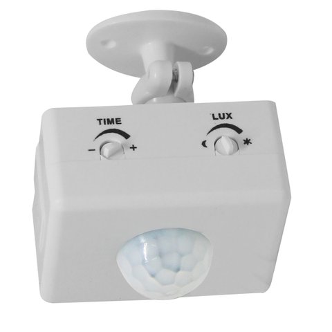 Sensor De Presença Movimento Iluminação Infravermelho Alarme Ip20 Excelente Acabamento