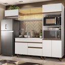 Ver imagem 2 de Armário de Cozinha Reims 260001 com Balcão e Tampo Branco