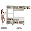 Ver imagem 5 de Armário de Cozinha Reims 260001 com Balcão e Tampo Branco