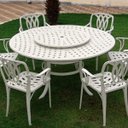 Ver imagem 2 de Kit Completo de Piscina Jardim e Área Externa Cadeiras Mesa Espreguiçadeiras Chaise Guarda Sol