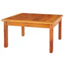 Ver imagem 2 de Conjunto Mesa de Jantar 1,5x1,5 m com 8 Cadeiras Madri Madeira Maciça Mhm