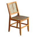 Ver imagem 3 de Conjunto Mesa de Jantar 1,5x1,5 M 8 Cadeiras Madri Madeira de Demolição com Pátina