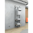 Ver imagem 3 de Estante, Closet Aberto, Mova, Metal e Madeira