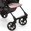 Ver imagem 4 de Carrinho de Bebe Galzerano Romano 0 a 15KG 1035PTC PRETO ROSA