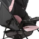 Ver imagem 2 de Carrinho de Bebe Galzerano Romano 0 a 15KG 1035PTC PRETO ROSA
