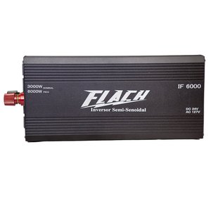 Inversor de Tensão IF6000 - 24v/127v - 3000W Nominal 6000W Pico
