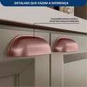 Ver imagem 7 de Cozinha Compacta Americana Texas 6 Portas 2 Gavetas com Rodapé Griss - Pnr Móveis