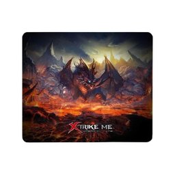 Mouse Pad Xtrike Me Mp-002 de Borracha e Tecido Dragon 270mm X 320mm X 2mm - 1