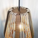 Ver mais imagens de Luminária Teto Pendente Rústica Madeira Corda Náutica Imbuia