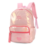 Mochila Costas Juvenil Luxo Up4you I Love You Brilho:rosa - 3