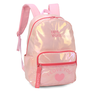 Mochila Costas Juvenil Luxo Up4you I Love You Brilho:rosa - 1