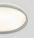 Ver imagem 5 de Lustre Plafon Led 60w Cinza Redondo 40cm Multicor Bivolt