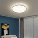 Ver imagem 3 de Lustre Plafon Led 60w Cinza Redondo 40cm Multicor Bivolt