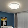 Lustre Plafon Led 60w Cinza Redondo 40cm Multicor Bivolt - 3