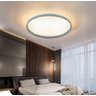 Lustre Plafon Led 60w Cinza Redondo 40cm Multicor Bivolt - 1