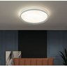 Lustre Plafon Led 60w Cinza Redondo 40cm Multicor Bivolt - 8