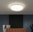 Ver mais imagens de Lustre Plafon Led 60w Cinza Redondo 40cm Multicor Bivolt