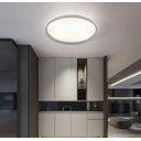 Ver imagem 7 de Lustre Plafon Led 60w Cinza Redondo 40cm Multicor Bivolt