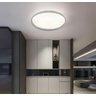 Lustre Plafon Led 60w Cinza Redondo 40cm Multicor Bivolt - 7