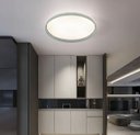 Ver imagem 7 de Lustre Plafon Led 60w Cinza Redondo 40cm Multicor Bivolt