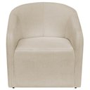 Ver imagem 5 de Kit Sofá Curvo Amsterdã 160cm e 2 Poltronas Luiza Max Bouclé Bege