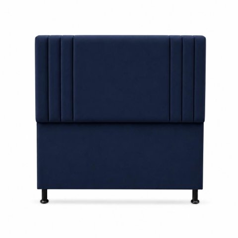 Cabeceira Isis Azul Marinho 90 cm