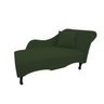Recamier Decorativo Sara Suede Verde Com Almofada Mz Decor - 1