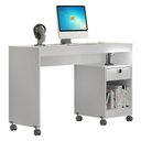 Ver imagem 1 de Mesa para Computador Giga 1 Gaveta Branco - Valdemóveis