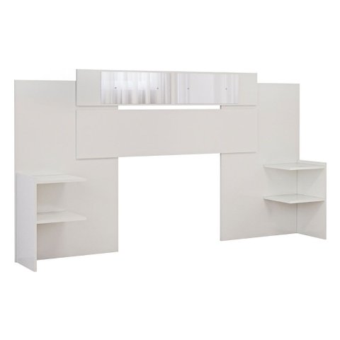 Cabeceira Lisi com Kit 2 Espelhos Mdf