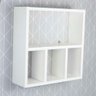 Nicho Decorativo Organizador para Banheiro Branco 40cm Nancy - 2