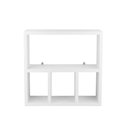 Ver imagem 5 de Nicho Decorativo Organizador para Banheiro Branco 40cm Nancy