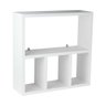 Nicho Decorativo Organizador para Banheiro Branco 40cm Nancy - 6