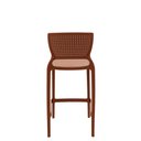 Ver imagem 6 de Cadeira Tramontina Safira Alta Bar em Polipropileno e Fibra de Vidro Terracota