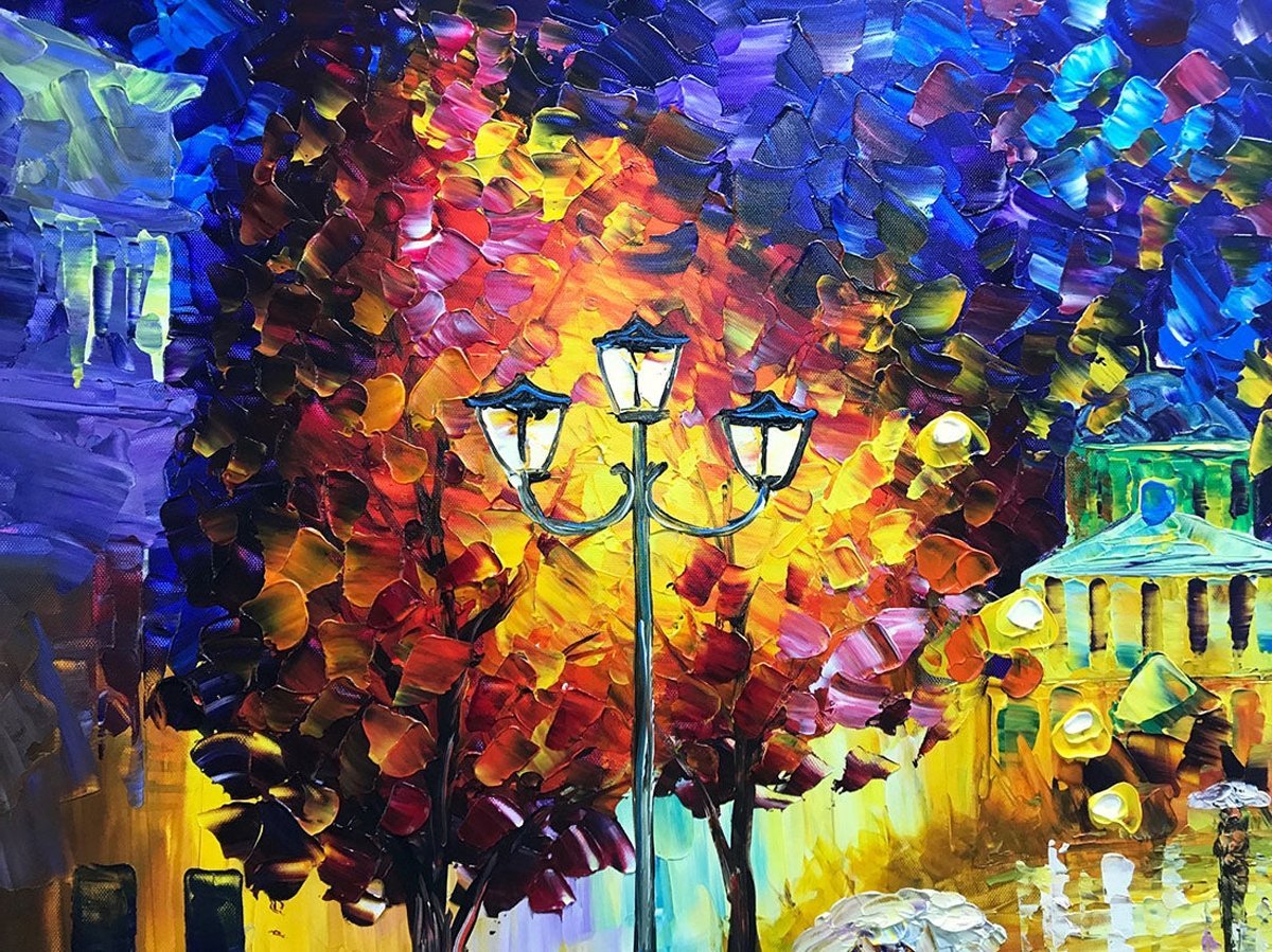 Quadro Pintura Tela movimentadas abstrato imagens 5399: 90cm (A) x 140cm (L) - 5