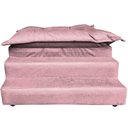Ver imagem 3 de Escada Nick Sofá Cama Pets Cães Gatos Ossinho Rosa