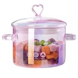 Panelinha de Vidro Coração com Capacidade de 1,3 Litros - 1