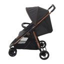 Ver imagem 3 de Carrinho de Bebê Burigotto Cr3 de 0 até 15kg para Passeio Cinza Escuro com Cobre