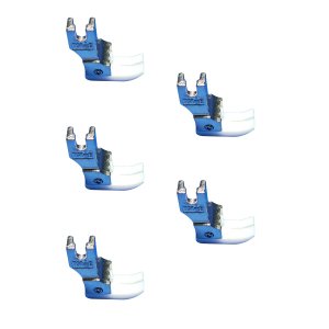 05 Pé Calcador de Teflon Pesponto Compensado para Maquina Reta Industrial Lado Direito 2mm Tcr-1/16e