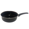 Conjunto Panelas 3 Peças Preto Indução Cooktop Elétrico Á Gás - 3