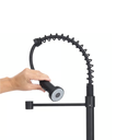 Ver mais imagens de Torneira Cozinha Gourmet Monocomando Black Preto Fosco 50 Cm