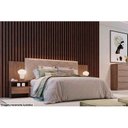 Ver imagem 3 de Cabeceira Cama Box Madeirado Casal Everest Plus c/ 2 Gavetas Cumaru - Novo Horizonte