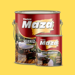 Verniz Maritimo Acetinado Transparente para Madeira Lata 900Ml MAZA Verniz Marítimo - 3