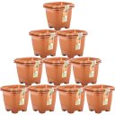 Ver imagem 1 de 20 Vasos Pequeno Quadrado 800ml Cerâmico Plantas E Flores