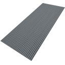 Ver imagem 1 de Passadeira Emborrachado Pvc Antiderrapante 1,00mx45cm Cinza