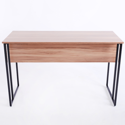 Mesa Escrivaninha para Escritorio Estilo Industrial Metal Preto Mdf Amadeirado - 2